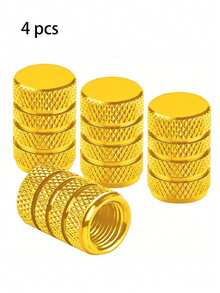 2/4/8pcs Anodized Aluminum Tire Valve Stem Assembly, Corrosion Resistant, Universal Stem Covers For Cars, Trucks, Motorcycles, SUVs And Bicycles - Multicolor - View 25