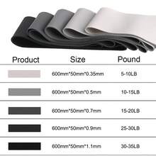 Latex Butt Lift Resistance Bands Elastic Bands Fitness Resistance Bands Squat Resistance Bands Strength Training Yoga (5 Pieces) - Black Grey - View 8