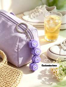 Personalized Name Keychain, Mechanical Keyboard Clicky Stress Relief Toy, ASMR Cherry MX Switch Pendant - Multicolor - View 1