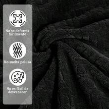 Towel & Bath Towel Sets - Black - View 9