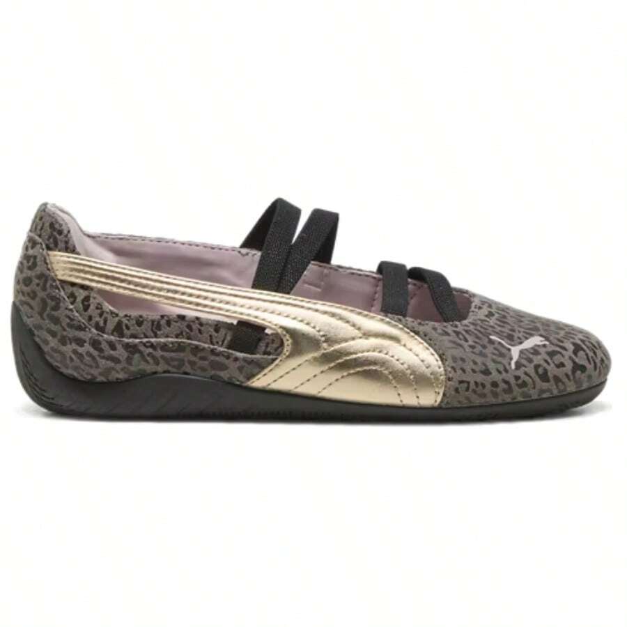 PUMA Speedcat Ballet Leogirl Girls' Grade School Matte Bronze/Gold 409045-01 | Modern Street Style, Comfortable All-Day - 霧面棕 - 查看 1