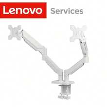 Lenovo AM120 Dual Monitor Mount Gas Spring Height Adjustable Full Motion VESA Bracket Fit 17-32 Inch Computer Screens For Home Office Desk - View 6