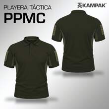 PPMC SHORT SLEEVE POLO SHIRT, COMFORTABLE, ELEGANT AND DURABLE STYLE - Army Green - View 6