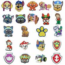 Paw Patrol 汪汪隊卡通狗狗 PVC 軟橡膠鞋飾，DIY 洞洞鞋裝飾配件 - 彩色 - 查看 7