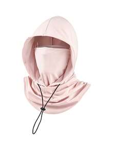 1pc Or 2pcs Unisex Balaclava Face Mask Head Cover, 3-In-1 Sweat-Wicking Quick-Dry Elastic Face Mask With Adjustable Drawstring, Suitable For Cycling, Motorcycle Riding, Running, Jogging, Sports, Hiking, Fishing, Outdoor Leisure - Multicolor - View 4