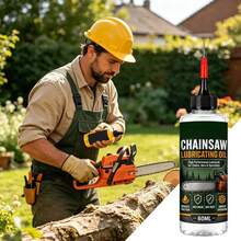 Chainsaw Bar Oil 60ml Long Lasting Rust Protection Grease Bar Oil For Electric Chainsaw For Bicycle Trimmer Motorcycle Garage - 1 - View 5