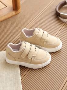 1 Pair Boys' 2026 Spring/Autumn Versatile Girls' Sports Casual Sneakers Breathable - Apricot - View 4