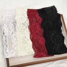 4PCS/1pc European And American Elastic Lace Headband Hairband Cross-Border Hollow Elastic Lace Hairband Hair Accessories - Mixed 4pcs - View 1