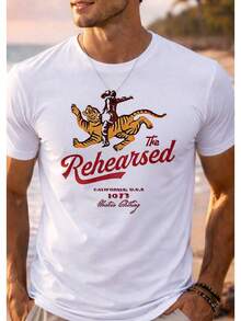 Men T-Shirts - White - View 4