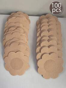 Disposable Multi-Shape Nipple Covers, Breathable Soft Non-Woven Fabric Invisible Patches, Suitable For Swimwear, Sports, Daily Dresses And Travel - Multicolor - View 12