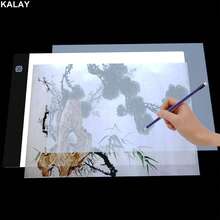 KALAY A4/A3 LED燈光描圖板 鑽石畫燈盤 USB供電 可調亮度燈板套裝附支架,適用於手工藝、紋身轉印、繪畫、素描、動畫、鏤空雕刻,工具配件 - 繪畫板 - 查看 4