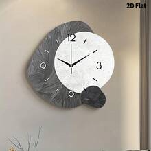 Back To School Season Luxury High-End Natural Stone Decorative Wall Clock, Ultra-Quiet Quartz Movement, No Ticking Sound, Suitable For Decorating Living Room, Bedroom, Office, Kitchen And Cafe, Perfect Decorative Gift For Friends And Family, Can Be Used For Room Decor, Bedroom Decor, Dorm Decor, Back To School Decor, School Surprise, School Opening Season, Wedding Decor, Friend Birthday Gift, Home Decor And School Supplies - Wall Clock - View 7