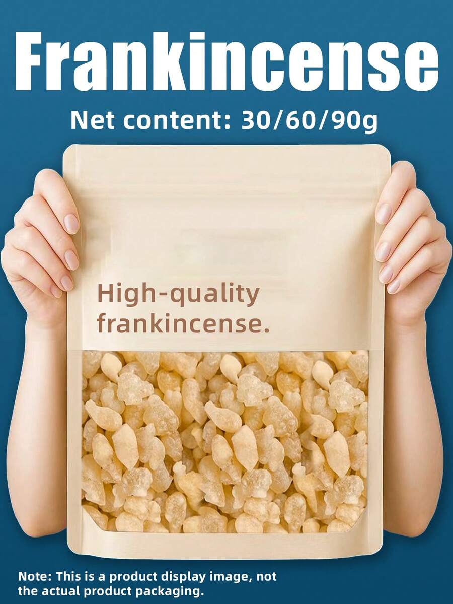 30g/60g/90g 乳香,頂級乳香,高品質乳香,持久香氣,芳香療法,空氣淨化,室內香氛,適用於芳香療法、瑜伽、冥想、臥室、辦公室、書房 - 品質乳香 - 查看 1