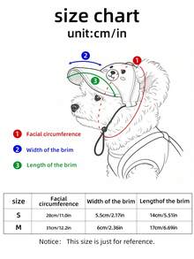 PETCIRCLE 1件寵物配件 小狗幼犬貓咪可愛百搭拍照道具裝飾 四季通用戶外帽子 蜜蜂熊造型帽 - 彩色 - 查看 7