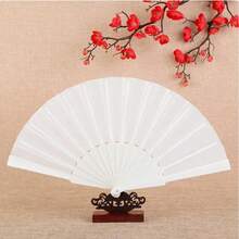 1pc Women's Folding Hand Fan, Vintage Fabric Fan - Carnival Fan, Chinese Kung Fu Tai Chi Festival Dance Decorative Handheld Fan, Christmas Gift/Birthday Gift, Elegant Lightweight Kung Fu/Tai Chi Fan - Professional Folding Design, Classic Sound Effect, Traditional Chinese Style (Due To The Fragile Material Of The Fan, There May Be Defects. The Fan Is 23cm Long, Please Note Before Purchasing.) - Multicolor - View 15