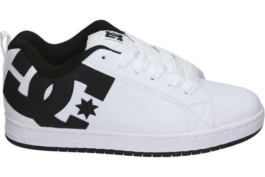 DC Shoes أحذية رياضية كاجوال رجالية - أبيض - مشاهدة 1