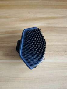 1pc Soft Silicone Face Cleansing Brush, Gentle Exfoliating Massage Pad, Fragrance-Free, Men's Bathroom Shower Accessory, Home Bathroom Decor, Back To School Supplies, Reusable Manual Face Wash Brush, Removes Makeup Residue, Blackheads, Facial Massage - Multicolor - View 8