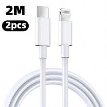 3.28ft/6.6ft Lightning 充電線 [MFi 認證] USB A 轉 Lightning 充電線，相容 iPhone 13 12 11 /Mini Pro XR Xs Max X SE 8 7 6 Plus /相容 iPod /相容 - 白色 - 白色 - 查看 19
