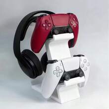 3D Printed Game Controller & Headset Integrated Stand, Universal Vertical Stand, Compatible With PS4/ Controllers & Headsets, Back To School Season - View 6
