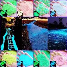 5000/3000/1000/1pc Glow-In-The-Dark Stones, Colorful Luminous Decorative Pebbles, Suitable For Garden, Backyard, Lawn, Pathway, Fish Tank, Flower Pot, Outdoor Fluorescent Stones, Party Holiday Wedding Decoration, Waterproof Handmade DIY Ornament, Zen Atmosphere - Multicolor - View 12