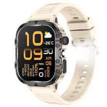 NcmRyu Jam Tangan Pintar Unisex, Penghitung Kalori, Senter, Berbagai Mode Olahraga, Notifikasi Pesan dan Pengingat Panggilan, Jam Tangan Pintar Multifungsi, Jam Tangan Pintar Gaya Olahraga yang Kompatibel dengan Android dan iOS - View 10