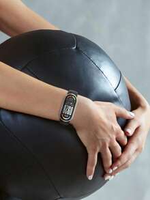 2合1 硬殼 + 螢幕保護膜，適用於小米手環 Mi Band 10/9/8/7/6/5/4/3 NFC，防指紋、防水、耐磨、防刮、全覆蓋、高畫質智慧手環保護膜，防震抗衝擊，適用於小米手環 10 9 8 7 6 5 4 3 - 無色 - 查看 9