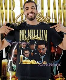Mr. William Collins - What Excellent Boiled Potatoes Fictional Character Unisex Softstyle Vintage Shirt, Gift For Woman And Man Unisex. - 黑色 - 查看 1