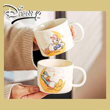 Disney 官方正版聯名可愛卡通陶瓷馬克杯，居家水杯牛奶杯，Light Thoughts 美食時光 - 彩色 - 查看 3