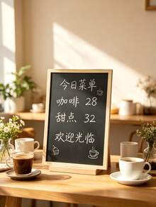 Blackboard, Writable With Chalk On Its Surface, Stain-Resistant And Easy To Wipe Clean. Three Sizes Available, Wall-Mounted For Home And Teaching Use, Lightweight And Durable. - Multiple Specifications - View 7