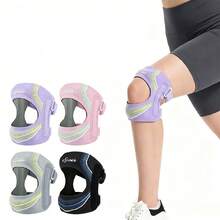 1pc Knee Brace For Men & Women, Patella Support Strap With Gel Pad & Dual Side Stabilizers - Multicolor - View 1