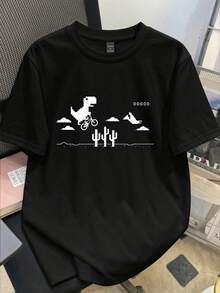 Men T-Shirts - Black - View 2