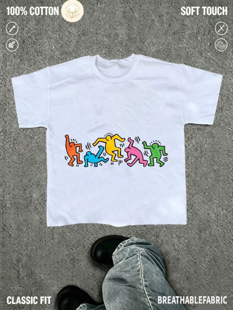 Men T-Shirts - White - View 1