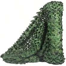 Premium Camouflage Mesh Roll, Durable Oxford Fabric, Suitable For Hunting Blinds, Deer Stands, Party Decor, Sunshade And Camping, Can Be Used For Sunshade, Garden Decor, Concealment Protection - Jungle Green - View 1