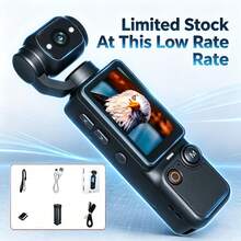 Portable Handheld Action Video Camera Camcorder 2026 Latest Model In Honey Orange HD Display 1 9 Inch 180 Degree Rotating Camera Automatic Focus Ultra Clear Night Shot For Beginners Portable Stylish Appearance For Shorts Filming P - View 14