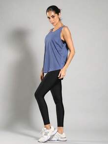 Women Sports Tees & Tanks - 靛藍 - 查看 5