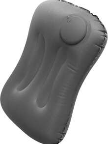 Outdoor Camping Press-Inflated U-Shaped Pillow, Neck Support Pillow, Travel Essential, Foldable Portable Flocked Inflatable Travel Pillow U-Shaped Pillow - Multicolor - View 4