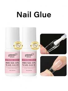 Super Strong Nail Glue, 6 Bottles/Set Fast Drying Nail Adhesive, Waterproof & Long Lasting, Suitable For False Nails - 7ml - View 12