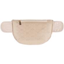 W WINGS Small Crossbody Bag 5L For Travel | Mini Backpack With Adjustable Strap, Breathable Mesh Back And Front Pocket - Beige - View 10