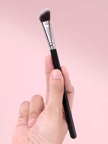 Contour Makeup Brush,Precision Sculpting Brush For Nose Shadow, Side Nose Shading & Bridge Highlight - Black - View 7