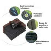Redes de sombra de 3 x 3 m, 3 x 5 m y 4 x 6 m, con un 95 % de protección contra la luz solar y los rayos UV, resistentes al viento y al agua, con 28 metros de cuerda de sujeción y 4 ganchos metálicos incluidos, aptas para patios, cocheras, balcones y cualquier espacio al aire libre. Disponibles en amarillo y negro - Negro 3M*3M - Ver 4