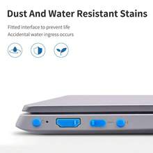 Universal Silicone Dust Plug For Laptop Computer USB Port, Type-C, RJ45 Network, Audio Jack - View 7
