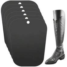 2/10pcs Transparent Long Shaping Inserts, Resilient And Sturdy, Won't Bend Or Collapse, Smooth Edges Won't Damage Sock Cuffs, Suitable For Various Over-The-Knee Long Socks, Stable Shape Retention For Seasonal Storage, Effectively Maintains Sock Shape And Prevents Deformation - A - View 8