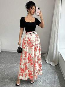 Women Pants - Khaki - View 8