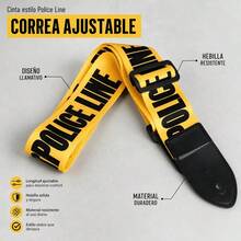 Musical Instrument Straps - Yellow - View 6