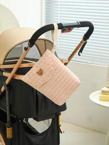 1 Portable Storage Bag With Handle, Can Be Hung, Travel Storage Bag, Stroller Storage Bag - View 5