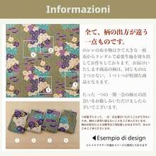 NOREN Japanisches Furoshiki Ultraleicht Faltbar (Retro-Blumenmuster) Waschbar/Wiederverwendbar für Lebensmittel, Reisen, Einkaufen Zusatztasche TXSN - Rosso - Übersicht 7