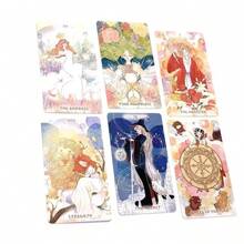 Tarot Card Deck Set, 80Pcs English Tarot Cards, High-Quality Beginner Tarot Deck, Easy To Use For New Learners, Spirituality Board Game, Meditation Gift For Tarot Lovers - Multicolor - View 4