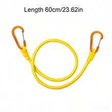 LOTANK 30-210cm Expandable Elastic Bungee Cord, Multi-Purpose Tie-Down Strap For Kayaking, Cycling, Luggage Packing, Outdoor Travel, Camping, Storage Accessories - Multicolor - View 7