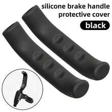 MOTSUV Set Bicycle Handlebar Rubber Soft Comfortable Grip Anti-Slip + Bell + Brake Cover - Multicolor - View 4