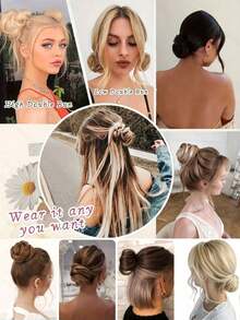 12pcs Colorful Glitter Hair Extensions, 20 Inch Clip-In Hair Extensions, Fairy Hair Accessories Party Set, Suitable For Women And Girls, Colorful - Multicolor - View 11